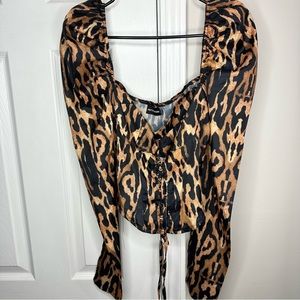 CHEETAH PRINT SEXY TOP